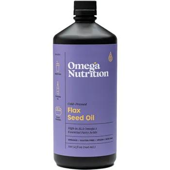 Flax Seed Oil 32 oz by Omega Nutrition