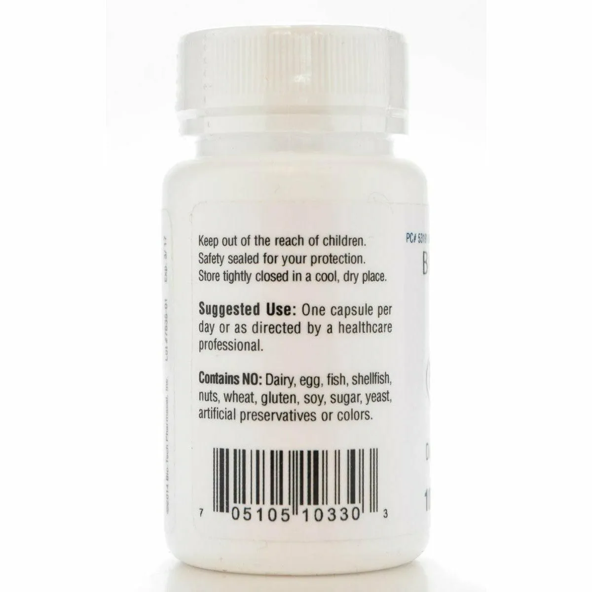 Folic Acid 20 mg 100 caps by Bio-Tech