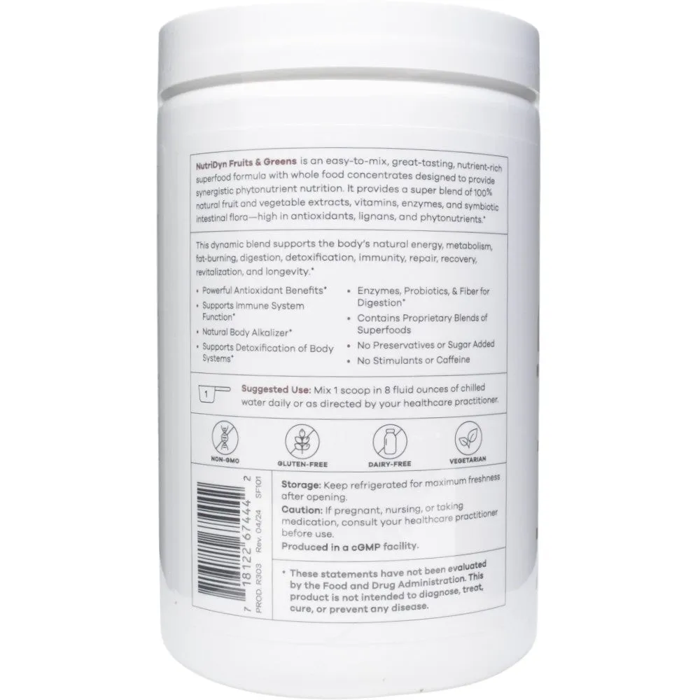 Fruits & Greens Chocolate by Nutri-Dyn