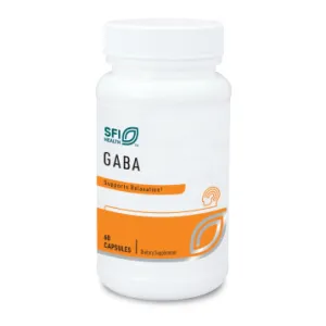 GABA 420 mg 60 caps By Klaire Labs/SFI Health