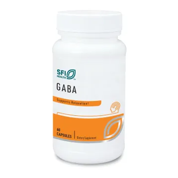 GABA 420 mg 60 caps By Klaire Labs/SFI Health