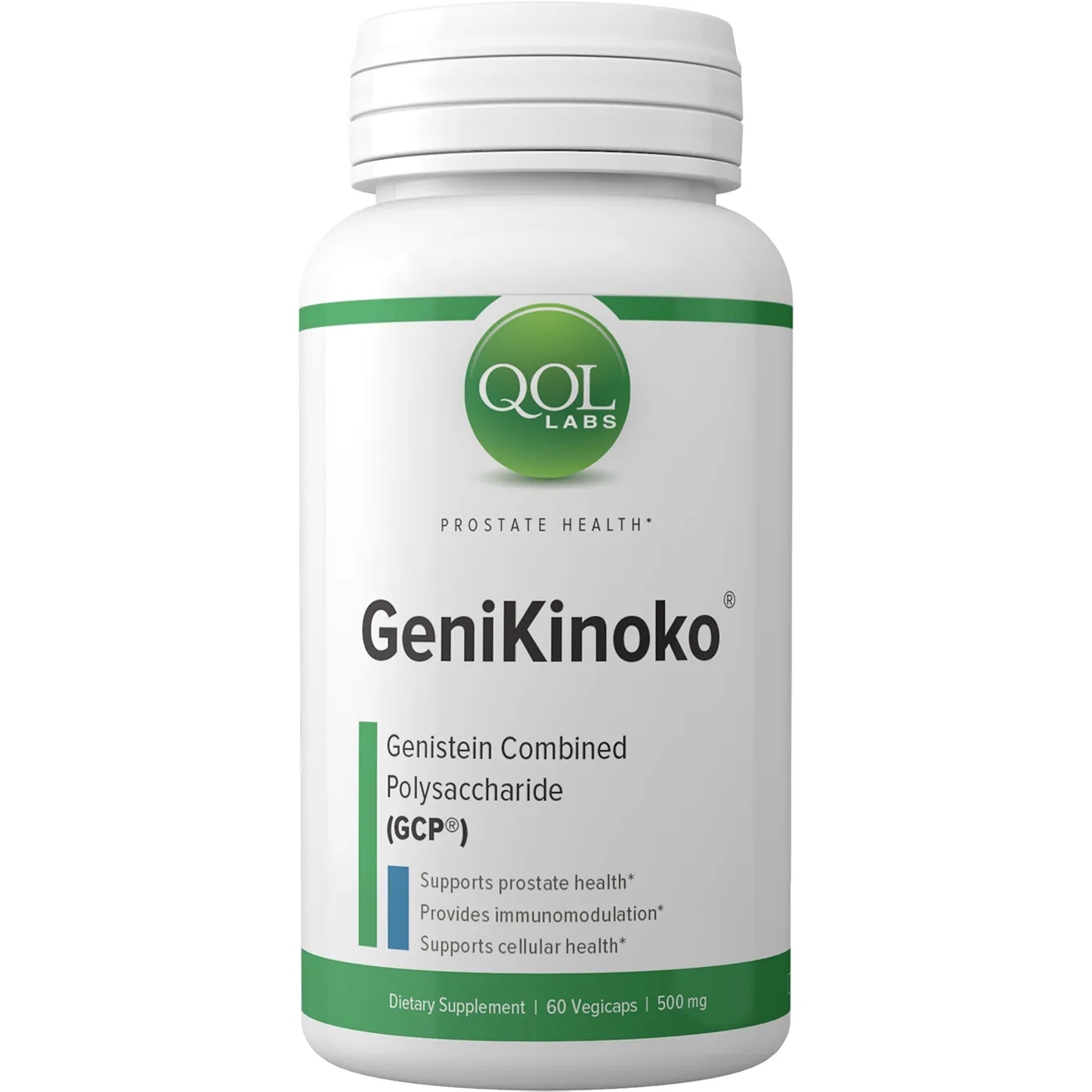 GeniKinoko 500 mg 60 vcaps by QOL Labs