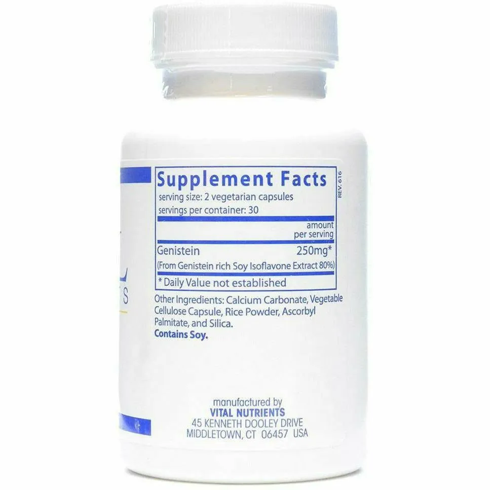 Genistein 125 mg 60 vcaps by Vital Nutrients