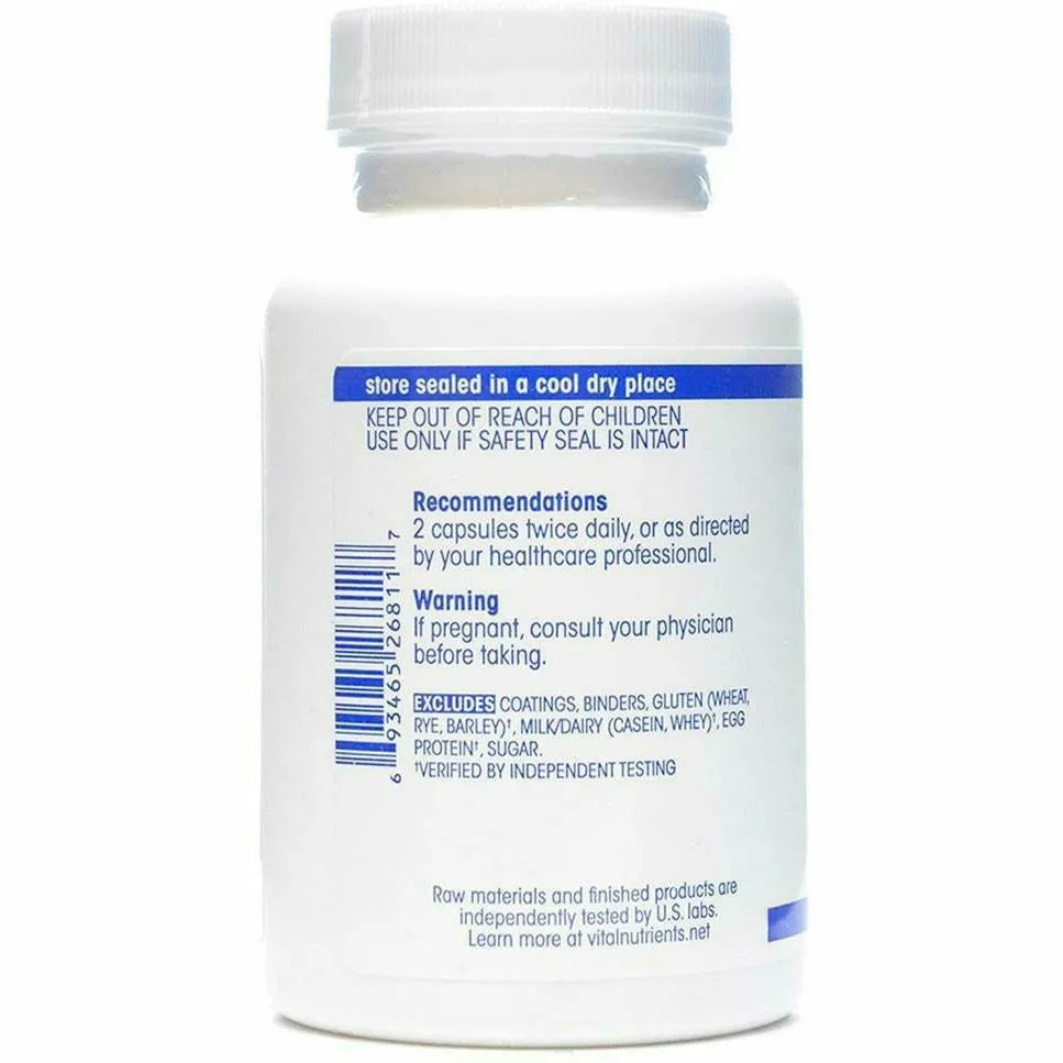 Genistein 125 mg 60 vcaps by Vital Nutrients