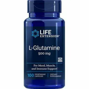 Glutamine 500 mg 100 caps by Life Extension