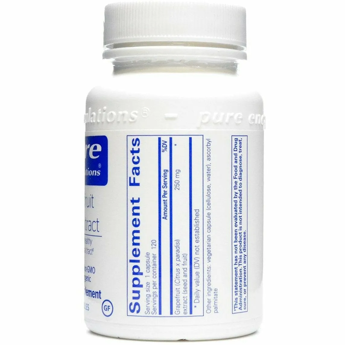 Grapefruit Seed Extract 250 mg by Pure Encapsulations