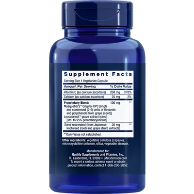 Grapeseed Extract 100 mg 60 vcaps by Life Extension