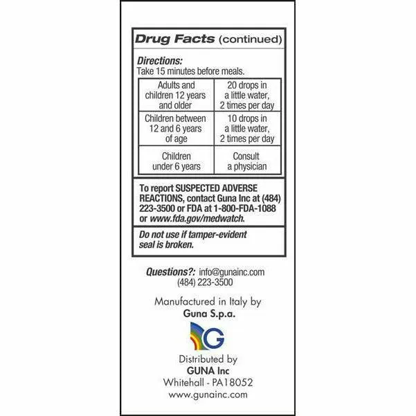 Guna Deep Cleanse Oral Drops 1 fl oz by Guna. Inc.