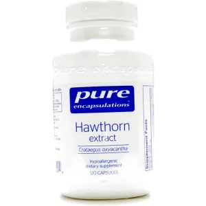 Hawthorne Extract 120 vcaps by Pure Encapsulations