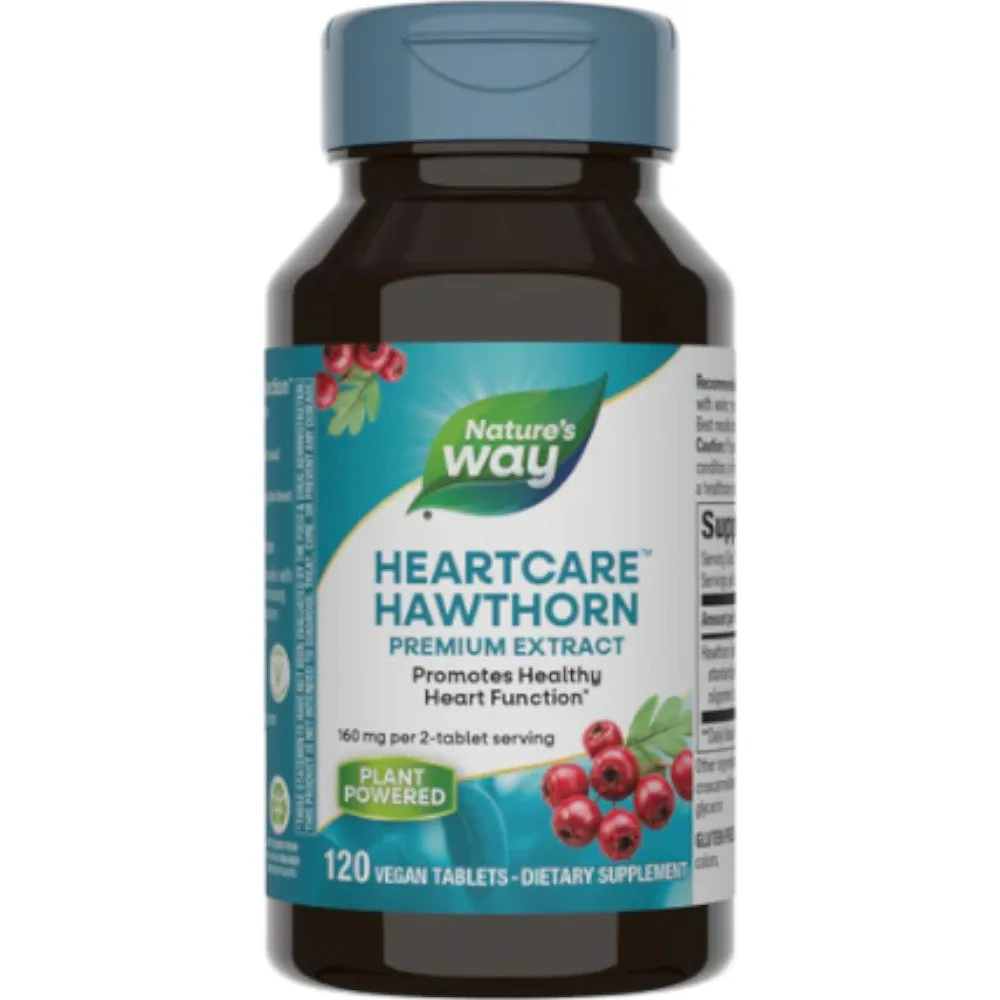 HeartCare Hawthorn 120 tabs by Nature's Way