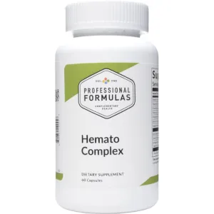 Hemato Complex 60 capsules by Professional Formulas