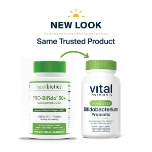 Hyperbiotics Bifidobacterium 50  Probiotic by Vital Nutrients
