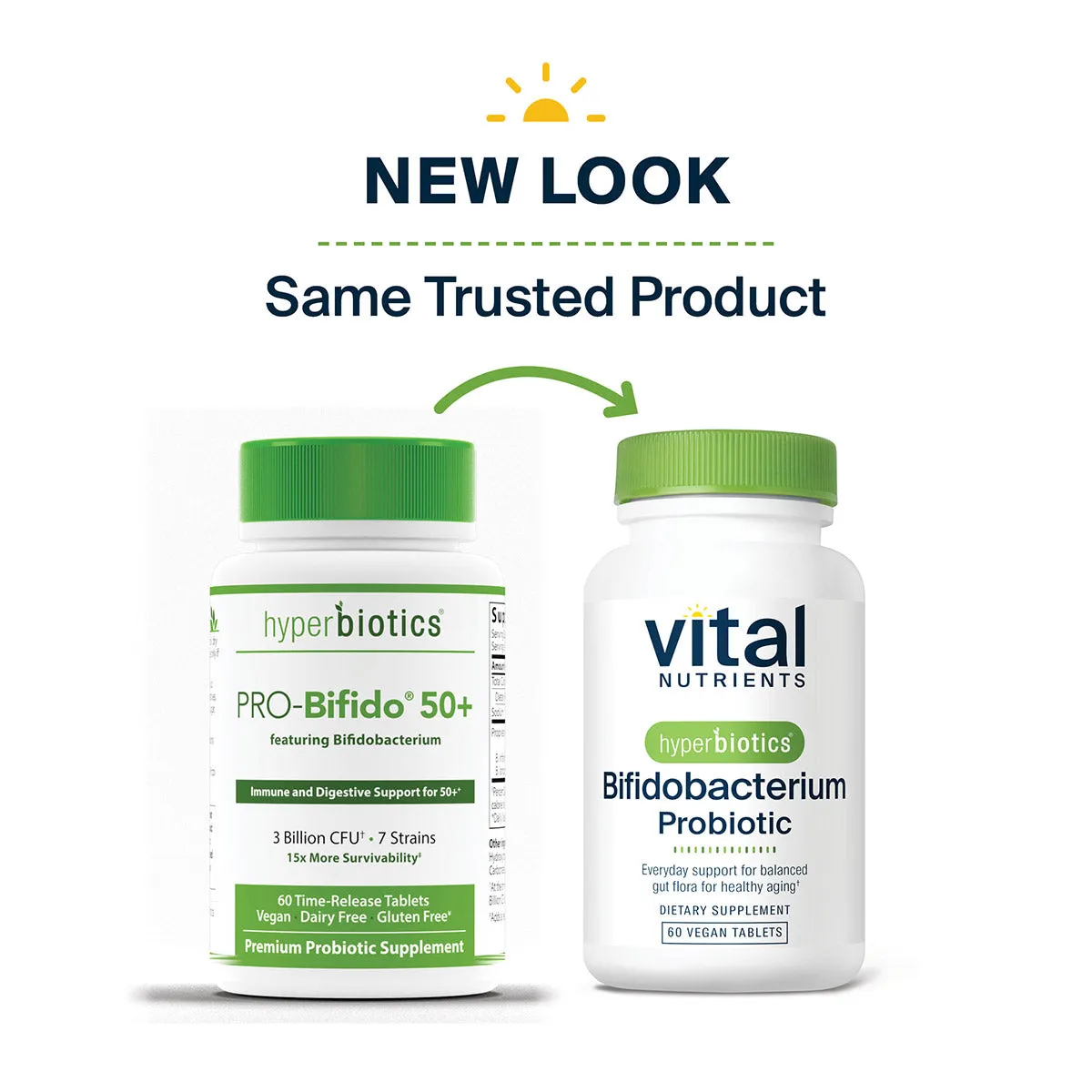 Hyperbiotics Bifidobacterium 50  Probiotic by Vital Nutrients
