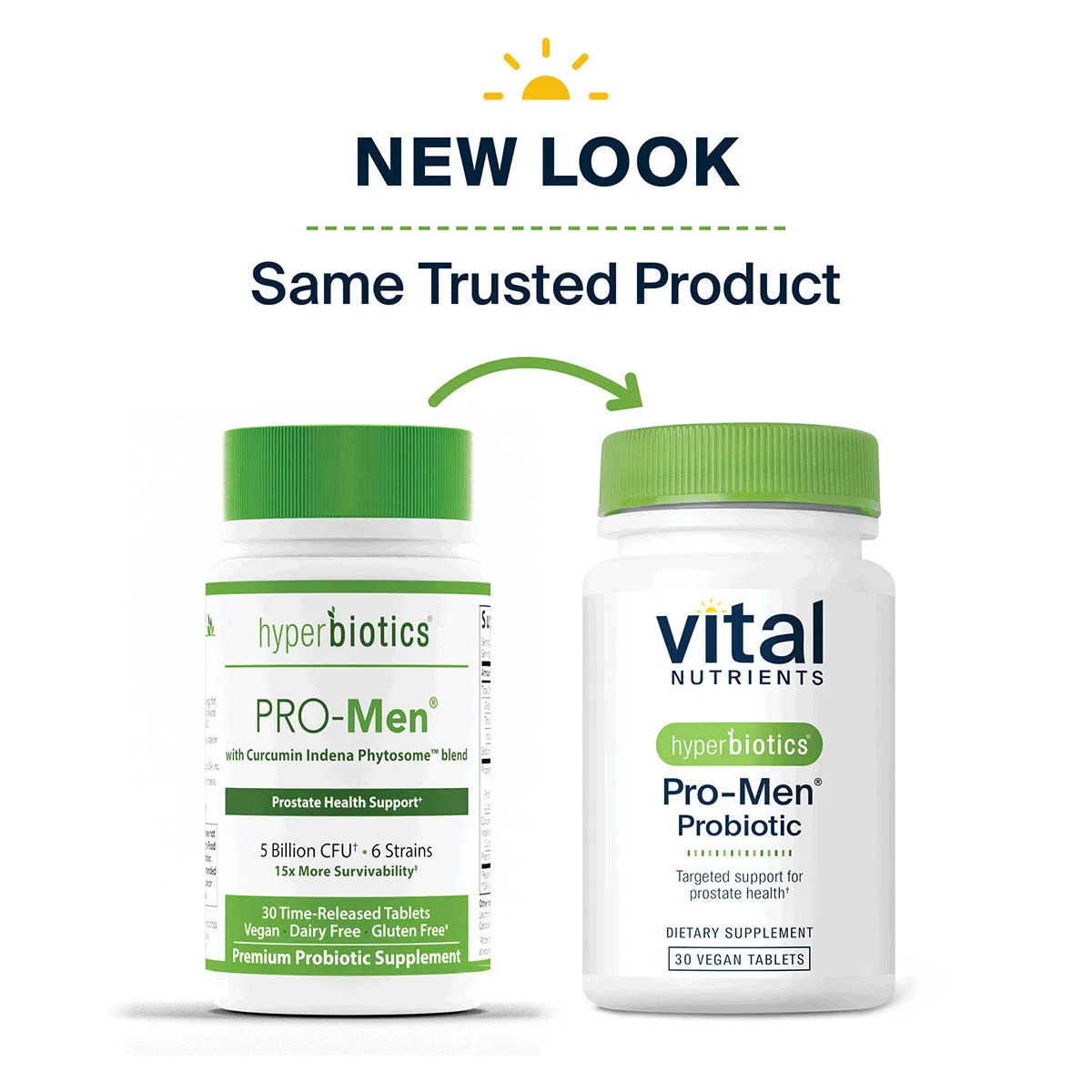 Hyperbiotics Pro-Men Probiotic 30 tabs by Vital Nutrients
