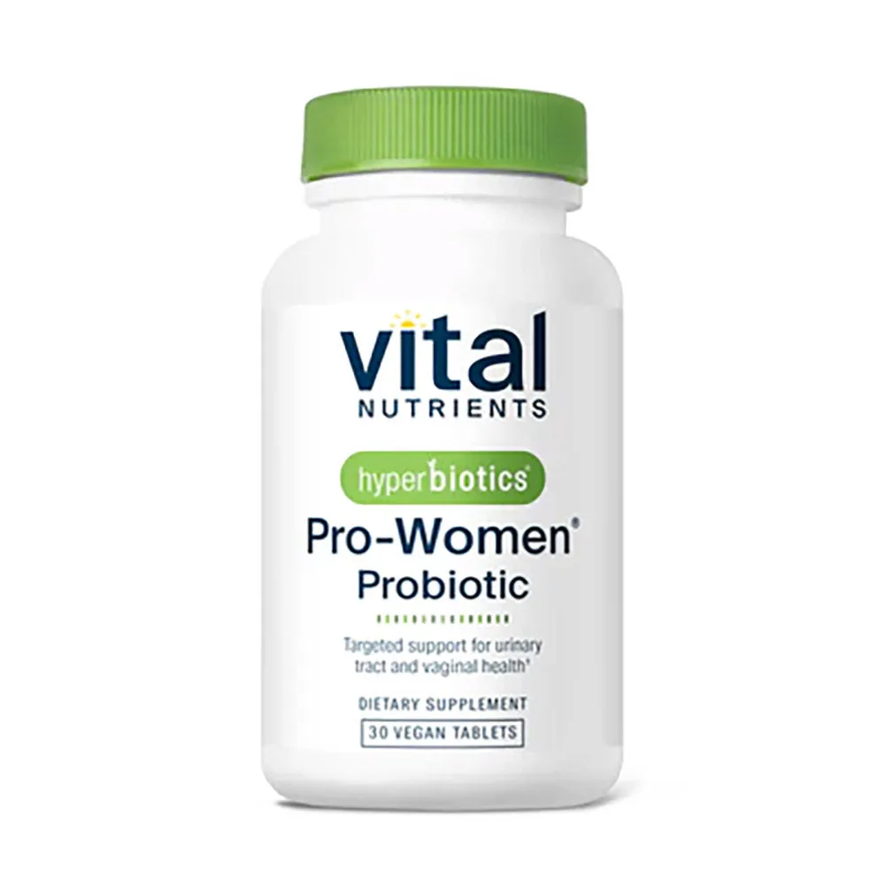 Hyperbiotics Pro-Women Probiotic 60 tabs by Vital Nutrients