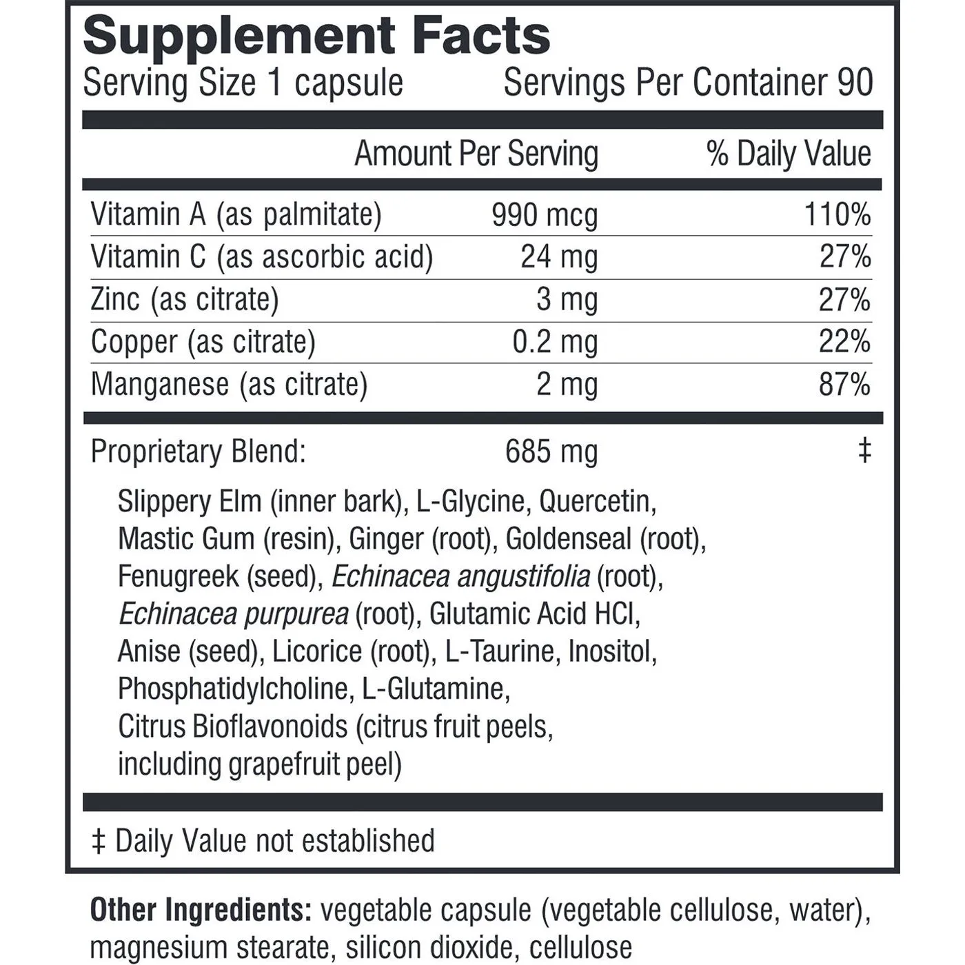 Inner Healing 90 Capsules by Doctor Wilson's Original Formulations