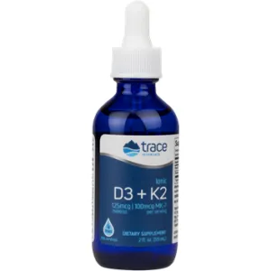 Ionic Vitamin D3   K2 2 fl oz by Trace Minerals Research