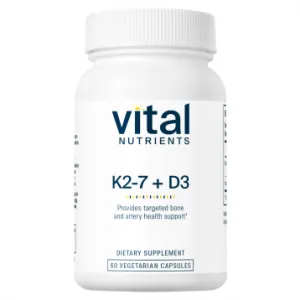 K2-7 and D3 60 vcaps by Vital Nutrients