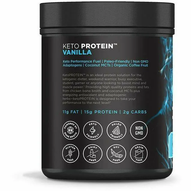 Keto Protein Vanilla 17 serv By Ancient Nutrition