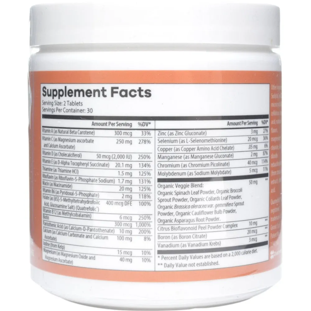 Kids Chewable Multi Orange Cream 60 tabs by Nutri-Dyn