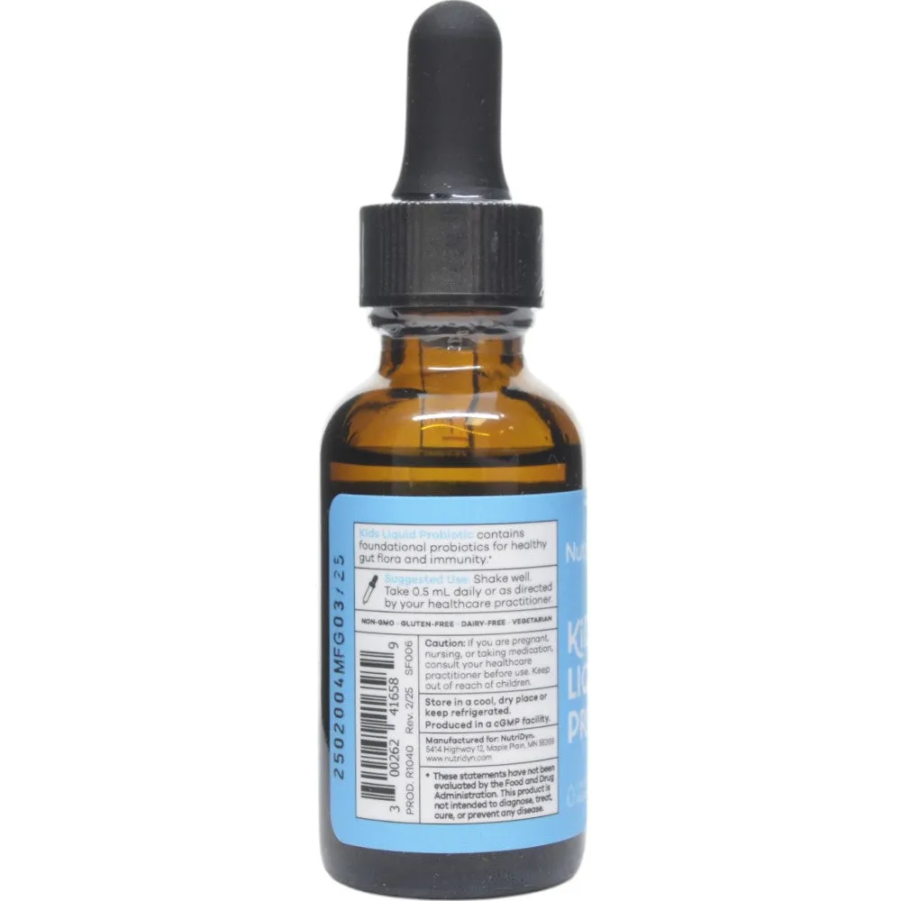 Kids Liquid Probiotic 0.5 fl oz by Nutri-Dyn