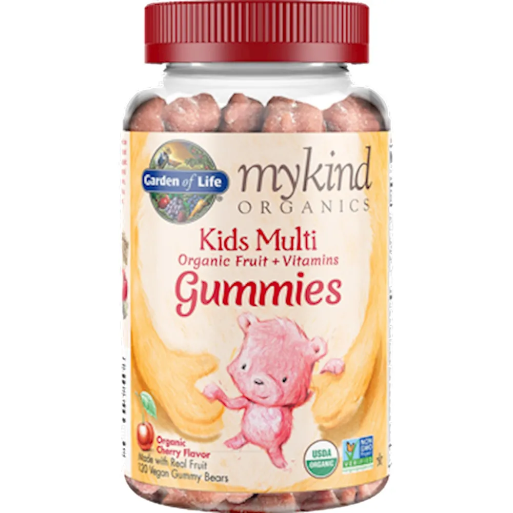 Kids Multi-Cherry 120 Gummy Bears by Garden Of Life