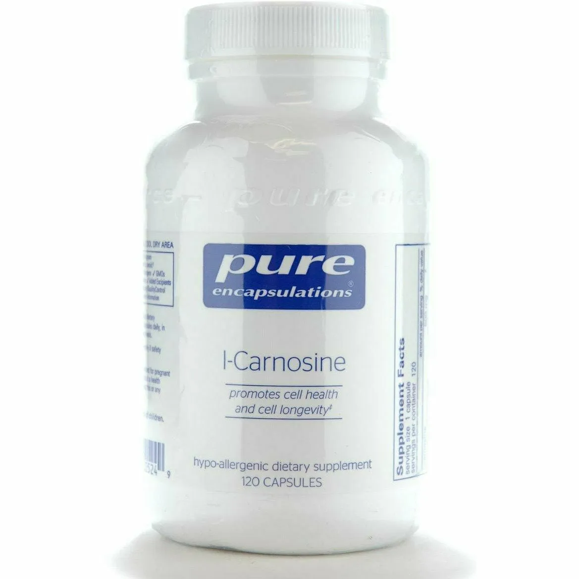 L-Carnosine 500 mg by Pure Encapsulations