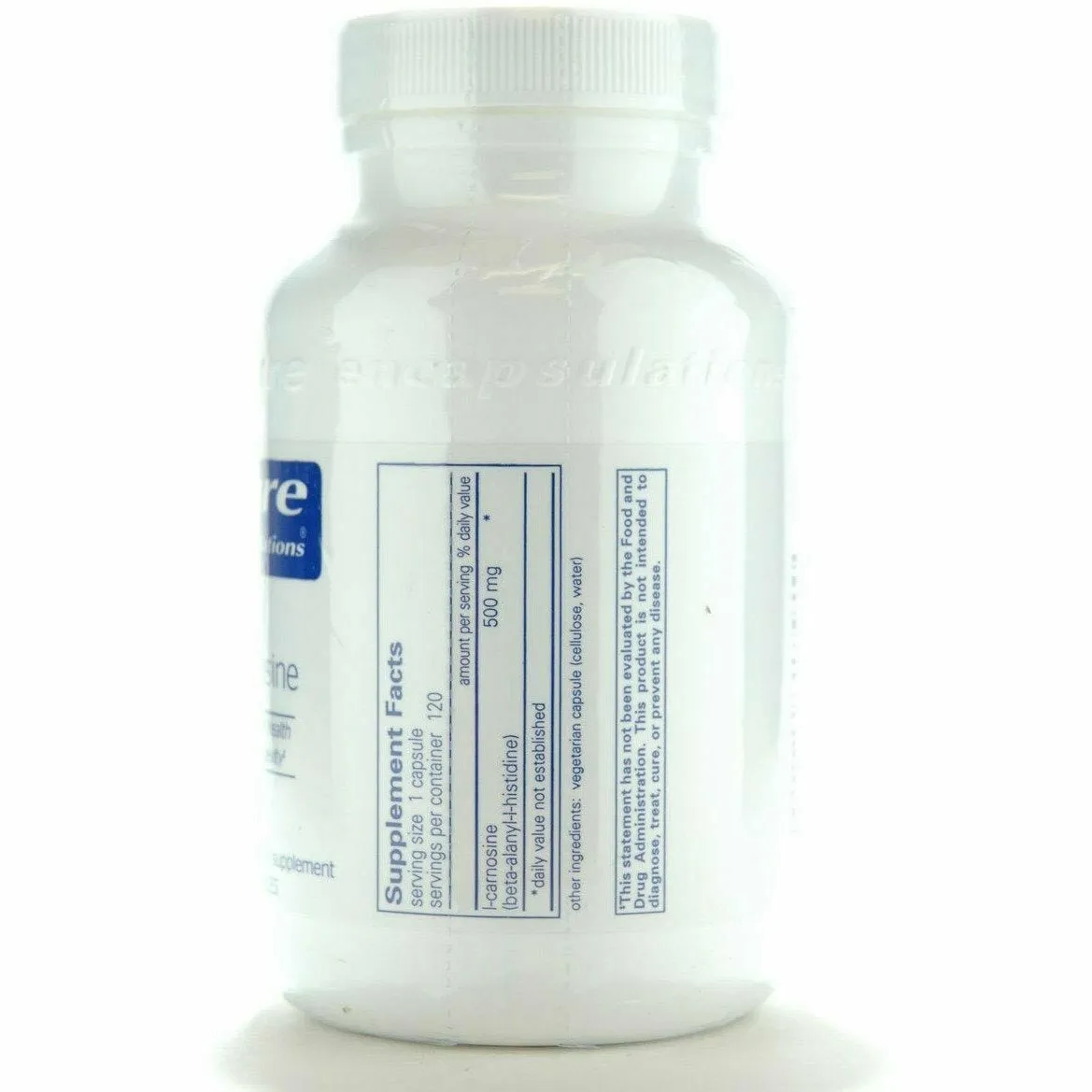 L-Carnosine 500 mg by Pure Encapsulations