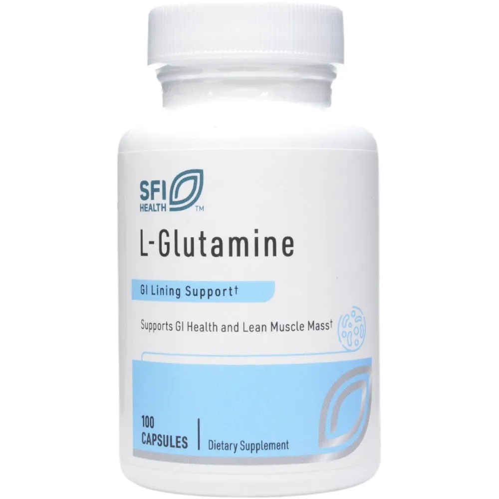 L-Glutamine 500 mg 100 vcaps by Klaire Labs/SFI Health