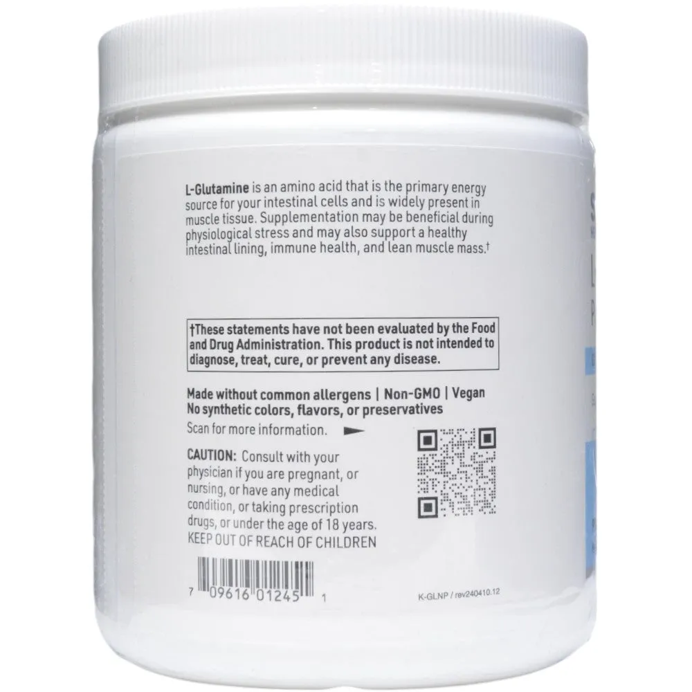 L-Glutamine Powder 300 g (60 Servings) by Klaire Labs/SFI Health