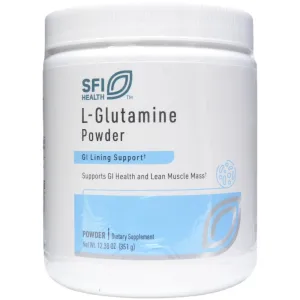 L-Glutamine Powder 300 g (60 Servings) by Klaire Labs/SFI Health