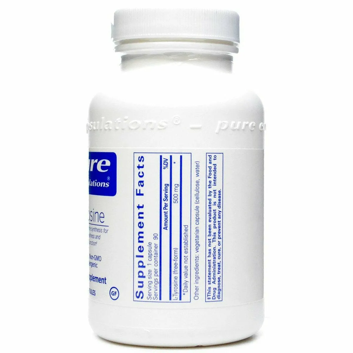 l-Tyrosine 90 caps by Pure Encapsulations