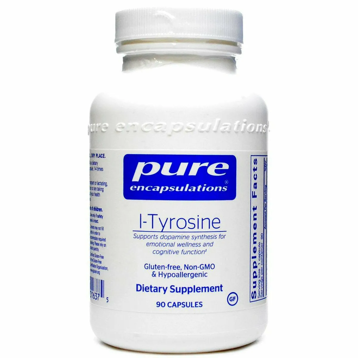 l-Tyrosine 90 caps by Pure Encapsulations