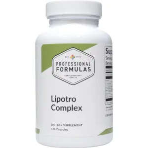 Lipotro Complex 120 capsules by Professional Formulas