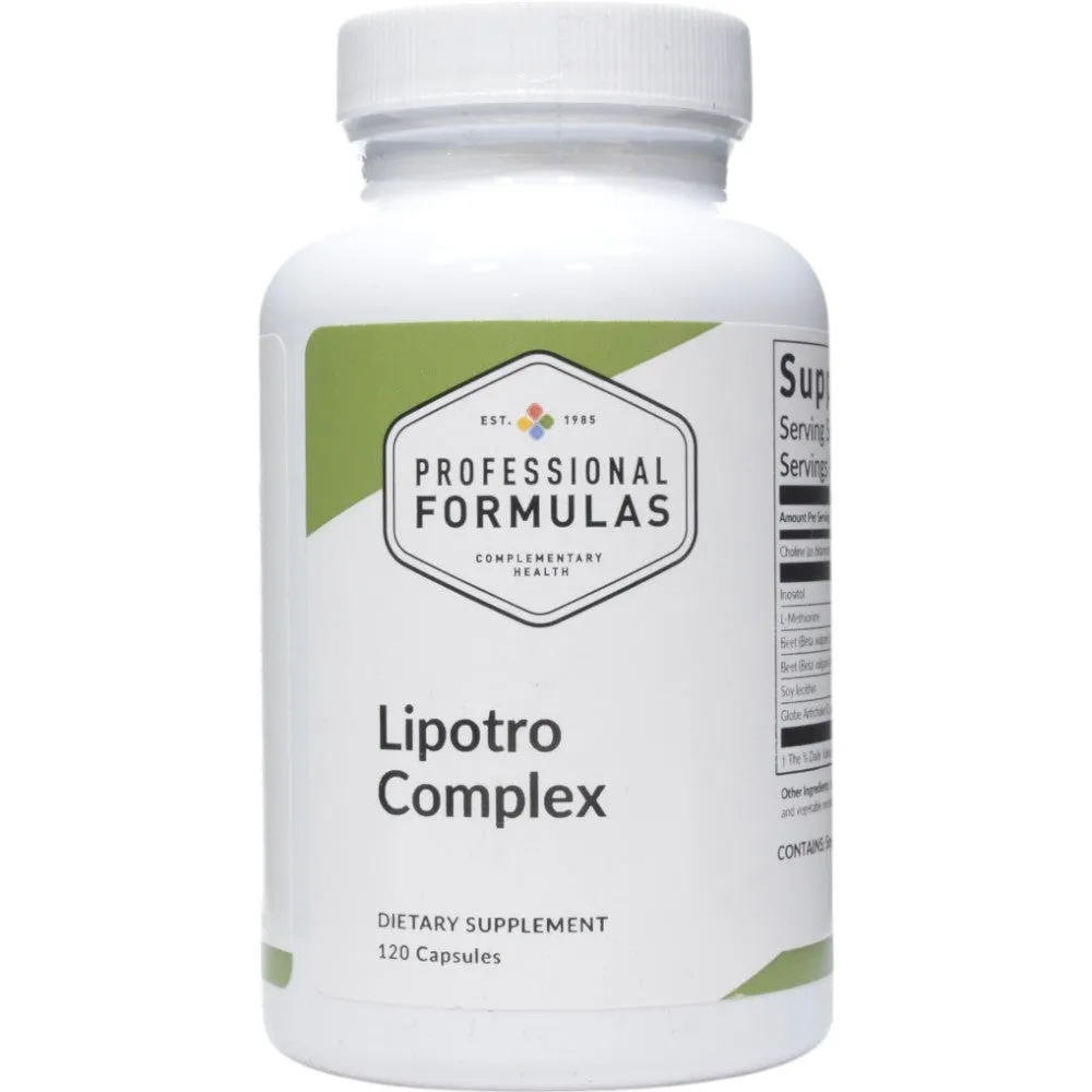 Lipotro Complex 120 capsules by Professional Formulas