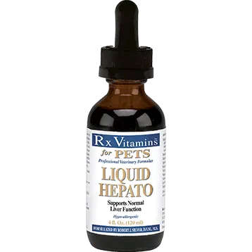 Liquid Hepato for Pets Original 4 oz by Rx Vitamins (for Pets)