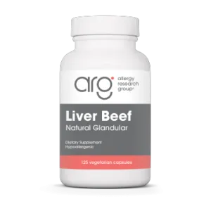 Liver Beef 1000 mg 125 vcaps by Allergy Research Group