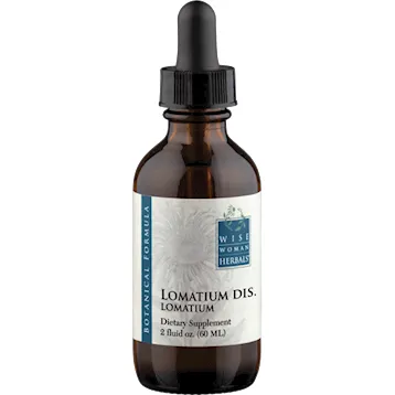 Lomatium (Lomatium dissectum) 2 fl oz by Wise Woman Herbals
