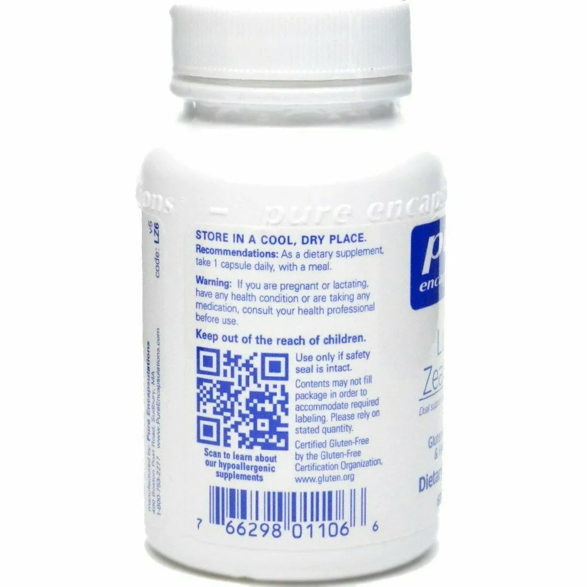 Lutein/Zeaxanthin by Pure Encapsulations