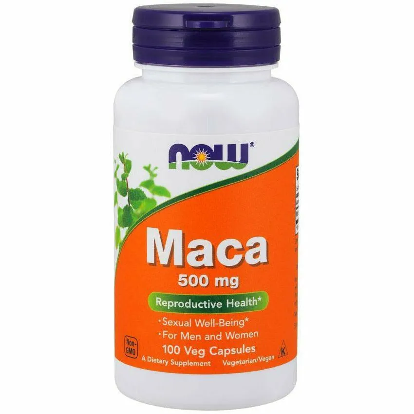 Maca 500 mg 100 caps by NOW
