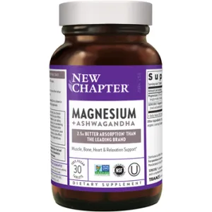 Magnesium   Ashwagandha by New Chapter