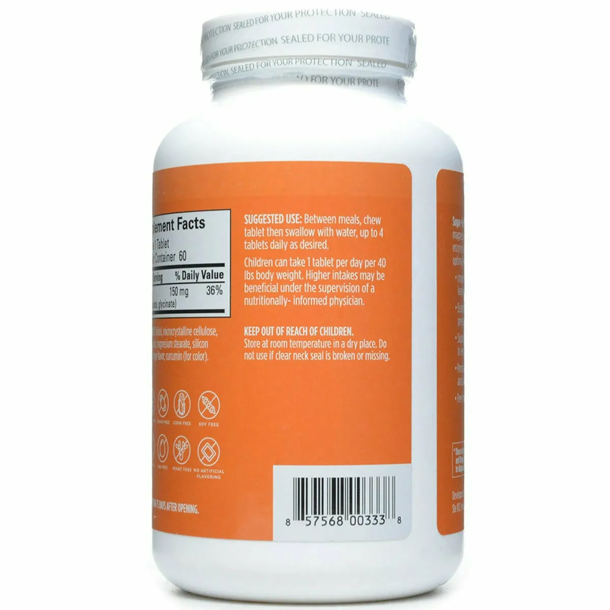 Magnesium Chewables 60 chews by BrainMD