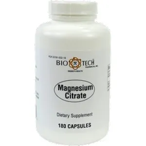 Magnesium Citrate 180 caps by Bio-Tech