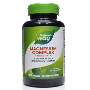 Magnesium Citrate Complex 500 mg 100 caps by Nature's Way