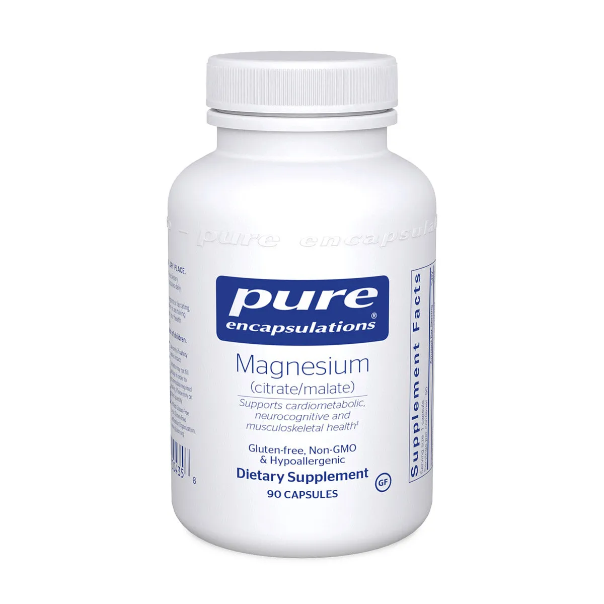 Magnesium (citrate/malate) 120 mg by Pure Encapsulations