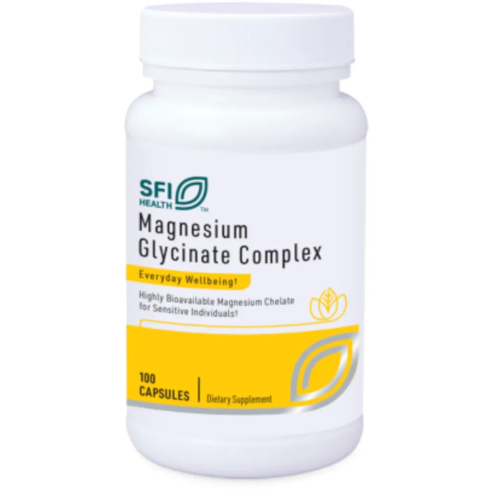Magnesium Glycinate Complex 100 mg 100 vcaps by Klaire Labs/SFI Health