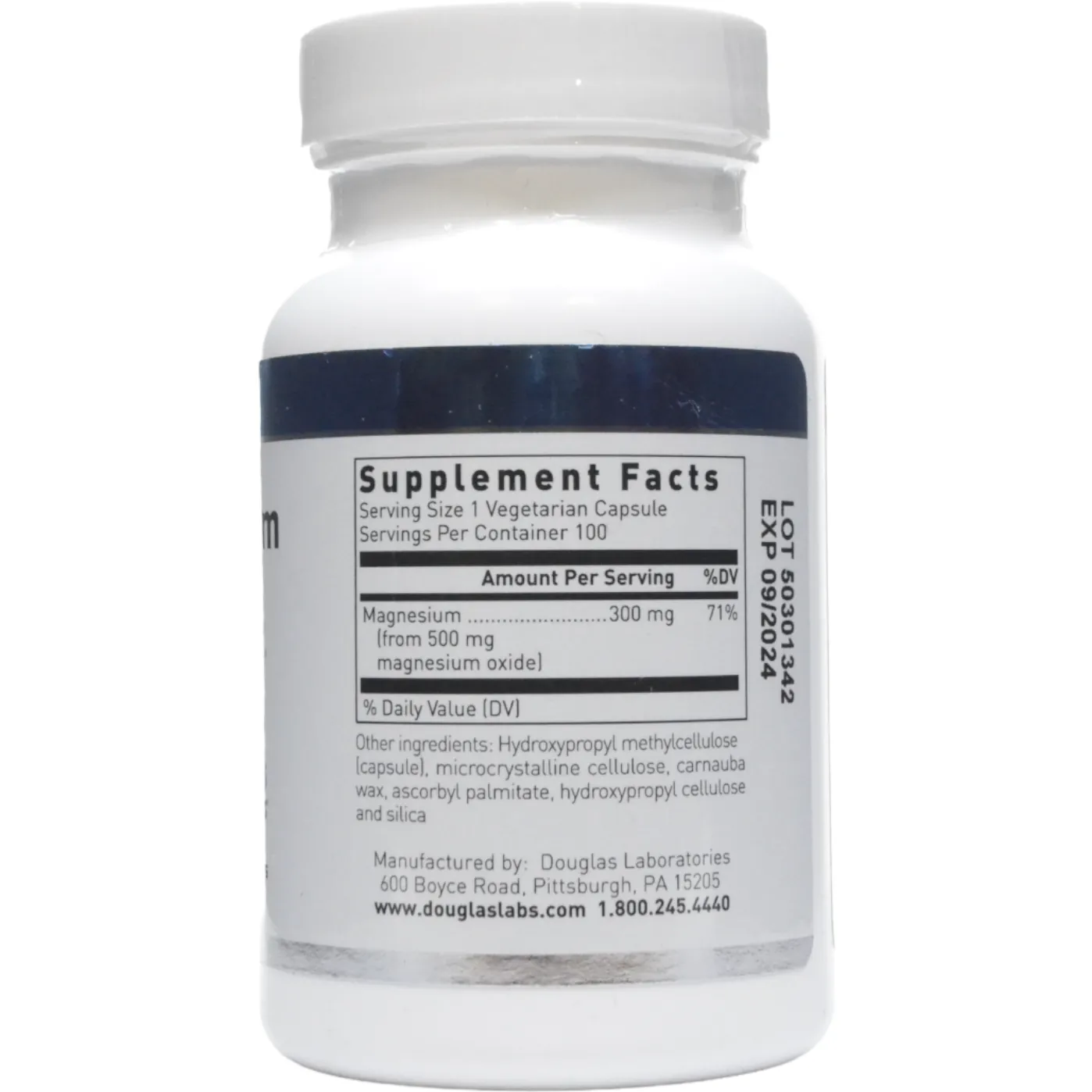 Magnesium Oxide 500 mg by Douglas Labs