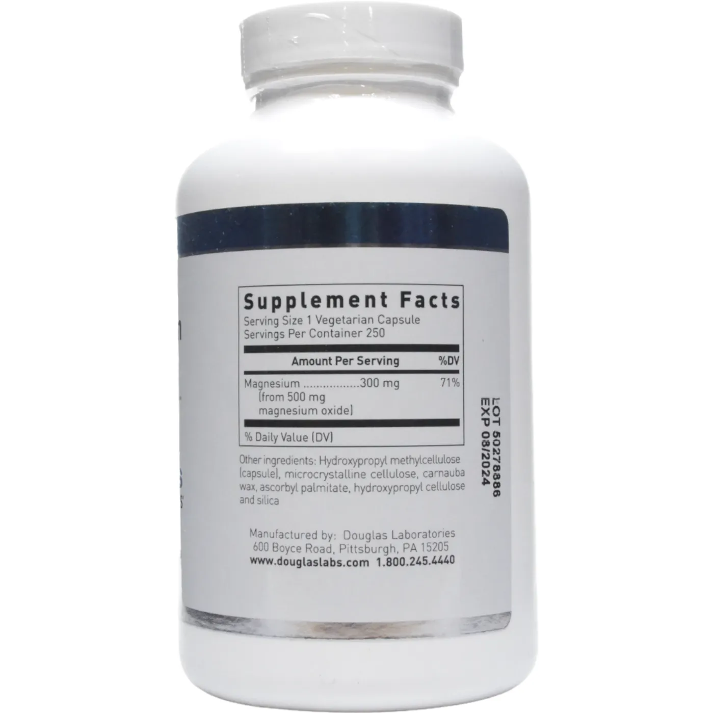 Magnesium Oxide 500 mg by Douglas Labs