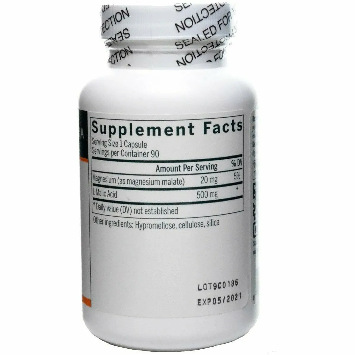 Malic Acid 500 mg 90 vcaps by Seroyal Genestra