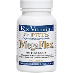 MegaFlex for Dogs and Cats 600 capsules by Rx Vitamins (for Pets)